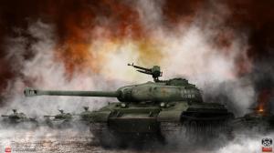 World of Tanks Tanks Smoke Chinese 112 Games 3D Graphics wallpaper thumb