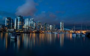 Vancouver Dusk HD wallpaper thumb