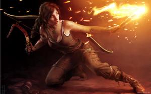 New Lara Croft Tomb Raider wallpaper thumb