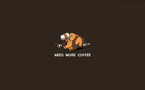Need More Coffee wallpaper thumb
