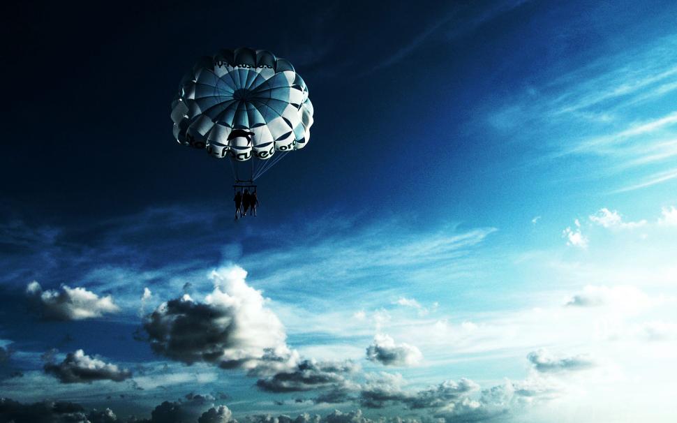 Sky Parachuting wallpaper,parachuting HD wallpaper,1920x1200 wallpaper