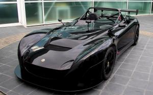 lotus, black, car, front view, convertible, sports car wallpaper thumb