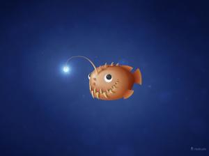 Fish Light Underwater HD wallpaper thumb