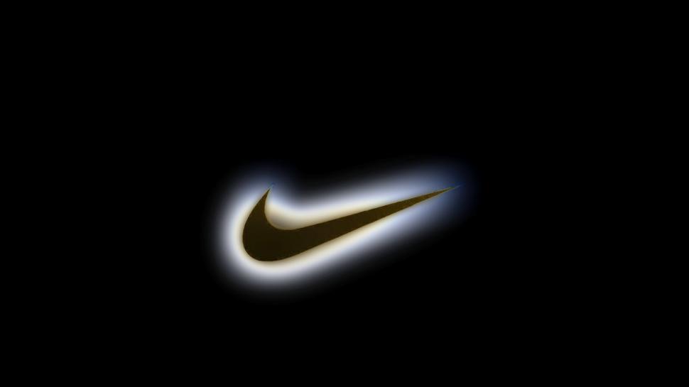 Logos, Nike, Famous Sports Brand, Dark, Light In Black wallpaper | brands  and logos | Wallpaper Better