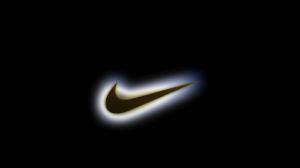 Logos, Nike, Famous Sports Brand, Dark, Light In Black wallpaper thumb