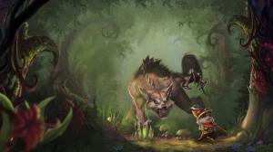 League of Legends Drawing The Great Hunt HD wallpaper thumb