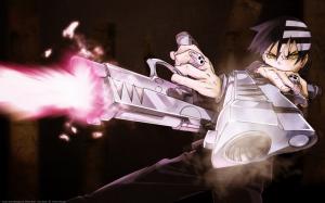 Soul Eater Anime Handgun HD wallpaper thumb