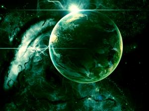 Green Universe wallpaper thumb