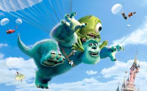 Monsters University Disney Movies wallpaper thumb