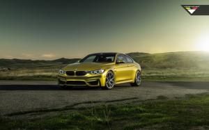 Vorsteiner BMW M4 Austin Yellow 2014Related Car Wallpapers wallpaper thumb