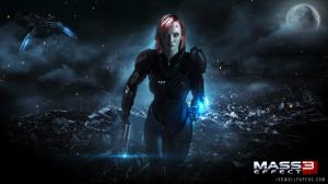 Female Shepard Mass Effect 3 wallpaper thumb