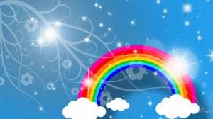 I Love Rainbows wallpaper thumb