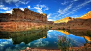 Grand Canyon Lake Reflection wallpaper thumb