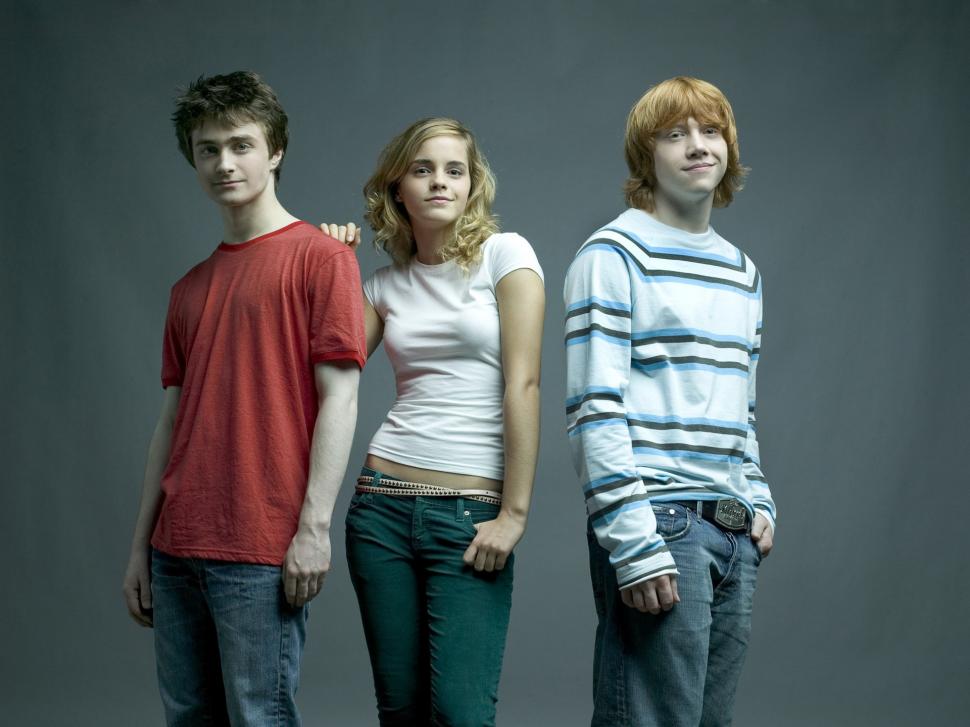 Three main actors of Harry Potter wallpaper,Three HD wallpaper,Actors HD wallpaper,Harry HD wallpaper,Potter HD wallpaper,1920x1440 wallpaper