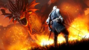 Video Games, Dark Souls, Dragon wallpaper thumb