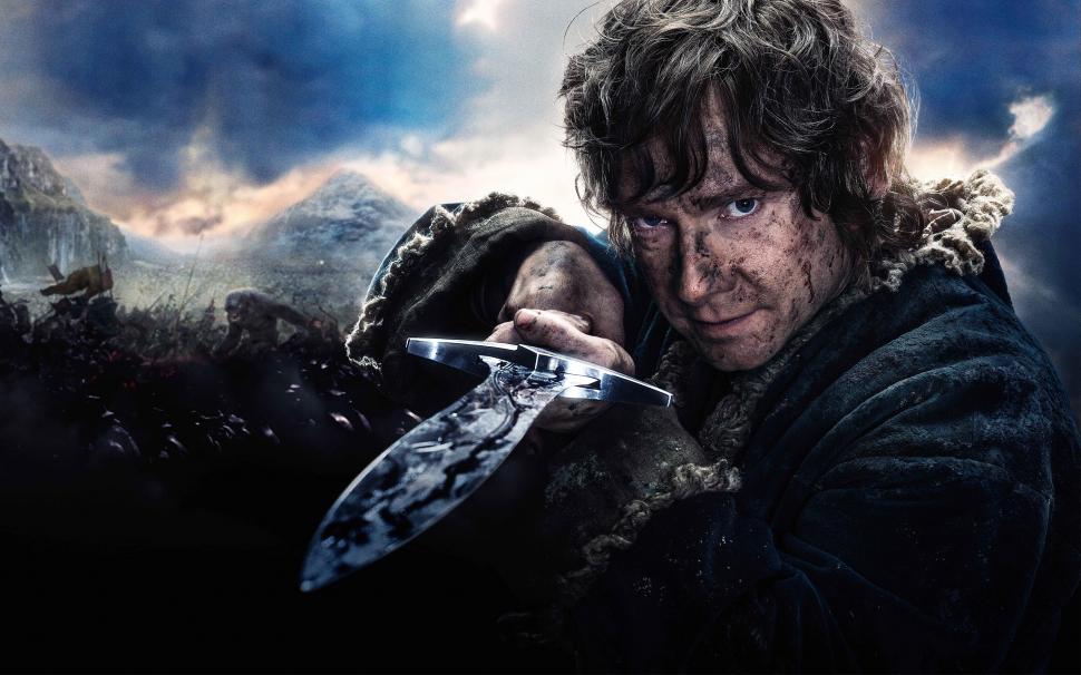 Bilbo Baggins in Hobbit 3 wallpaper,hobbit HD wallpaper,bilbo HD wallpaper,baggins HD wallpaper,2880x1800 wallpaper