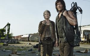 The Walking Dead Carol and Daryl wallpaper thumb