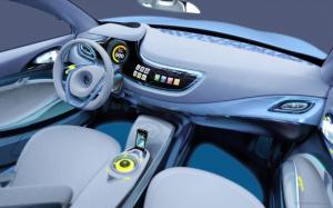 Renault Fluence ZE Concept InteriorRelated Car Wallpapers wallpaper thumb