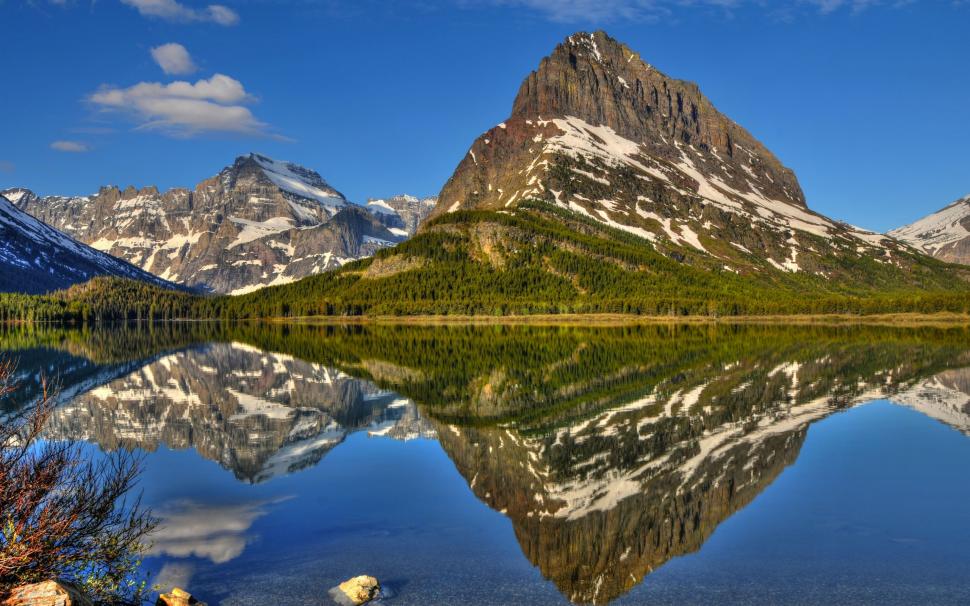 Beautiful Mountain Reflection wallpaper,Scenery HD wallpaper,2560x1600 wallpaper