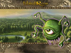 Tibia, PC Gaming, RPG, Creature, Drawing, Eyes wallpaper thumb
