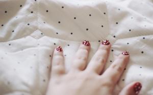 Hand, Fingertips, Polka Dot, Nail wallpaper thumb