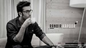 Ranbir Kapoor Drinking Coffee wallpaper thumb