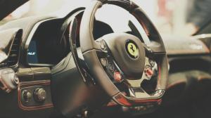 car, sports car, steering wheel, Ferrari, s, Ferrari 458 wallpaper thumb