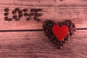Love coffe grains wallpaper thumb