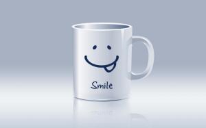 Smiley Cup wallpaper thumb