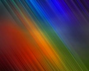 Rainbow on a Evening Shower wallpaper thumb