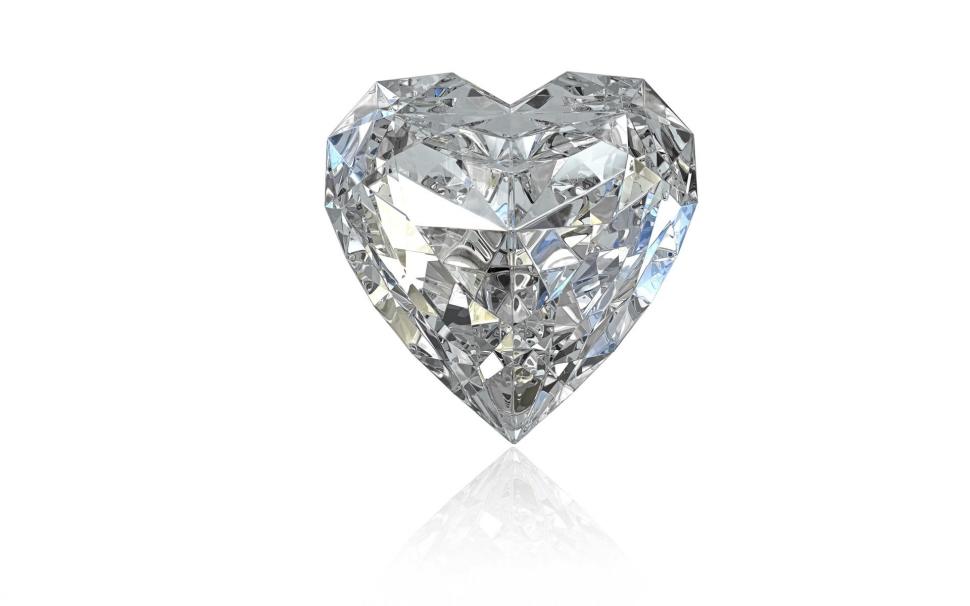 Diamond Heart wallpaper,heart HD wallpaper,diamond HD wallpaper,valentine HD wallpaper,love HD wallpaper,3d & abstract HD wallpaper,1920x1200 wallpaper