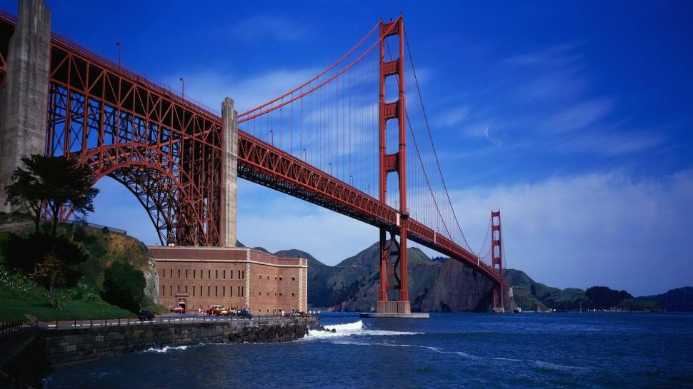Golden Gate Bridge Free Widescreen s wallpaper,bridge HD wallpaper,fog HD wallpaper,golden gate HD wallpaper,night HD wallpaper,1920x1080 wallpaper