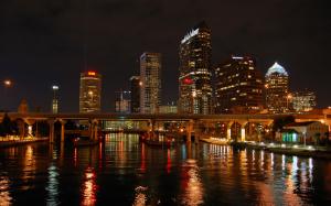 Tampa Bay Nights HD wallpaper thumb