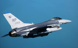 F 16 Fighting Falcon at Kunsan Air Base HD wallpaper thumb