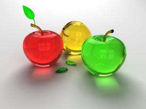 3D Apple Fruits  Images wallpaper thumb