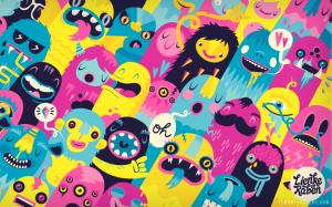 Monsters Art wallpaper thumb