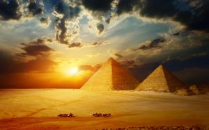 Egypt, pyramids, tourism wallpaper thumb