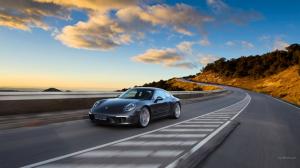 Porsche Carrera Motion Blur HD wallpaper thumb