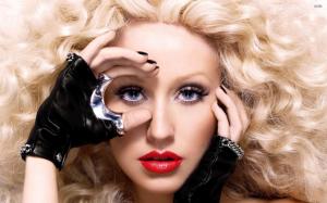 Christina Aguilera Headshot wallpaper thumb