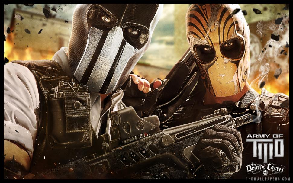 2013 Army of Two The Devil's Cartel wallpaper,cartel HD wallpaper,devil's HD wallpaper,army HD wallpaper,2013 HD wallpaper,1920x1200 wallpaper