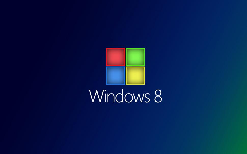 Windows 8, Logo, Blue Background wallpaper,windows 8 HD wallpaper,logo HD wallpaper,blue background HD wallpaper,1920x1200 wallpaper