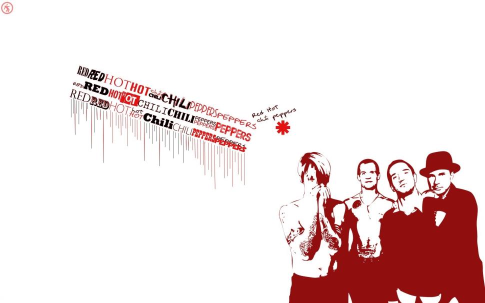 Red Hot Chili Peppers Poster wallpaper,1920x1200 wallpaper