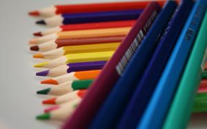 colored pencils, set, colorful, drawing wallpaper thumb