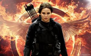 Jennifer Lawrence in The Hunger Games Mockingjay Part 1 wallpaper thumb