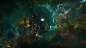 Guardians of the Galaxy Marvel Spaceship Nebula Head HD wallpaper thumb