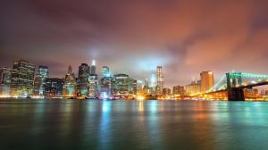 Magnificent View Of Downtown Manhattan wallpaper thumb