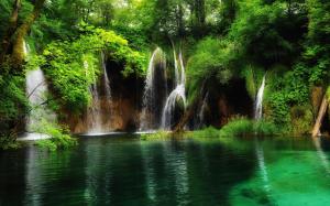 Parque Nacional Los Lagos Plitvice Croacia Waterfall Free Photos wallpaper thumb