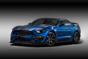 Ford Mustang Shelby GT350R, Blue Car wallpaper thumb