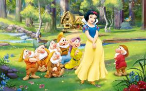 Snow White and the Seven Dwarfs wallpaper thumb