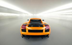 Lamborghini Gallardo Motion Blur HD wallpaper thumb